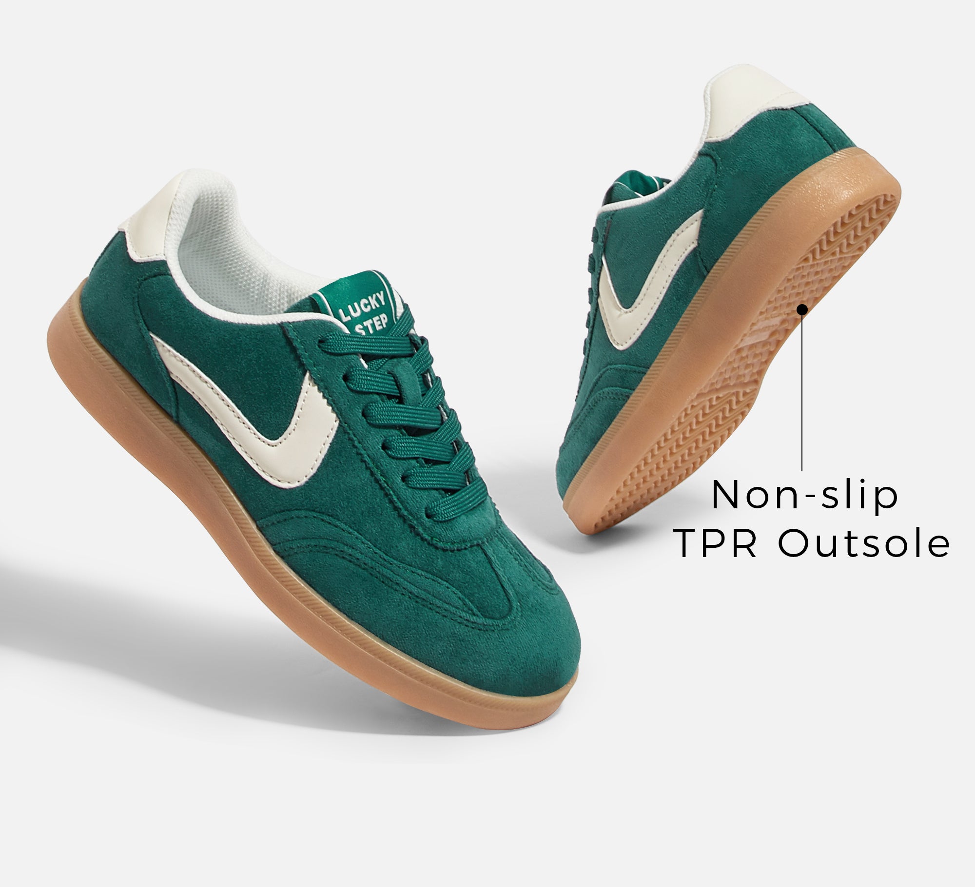 Women's Retro Sneakers - Non-Slip Comfort Walking Shoes