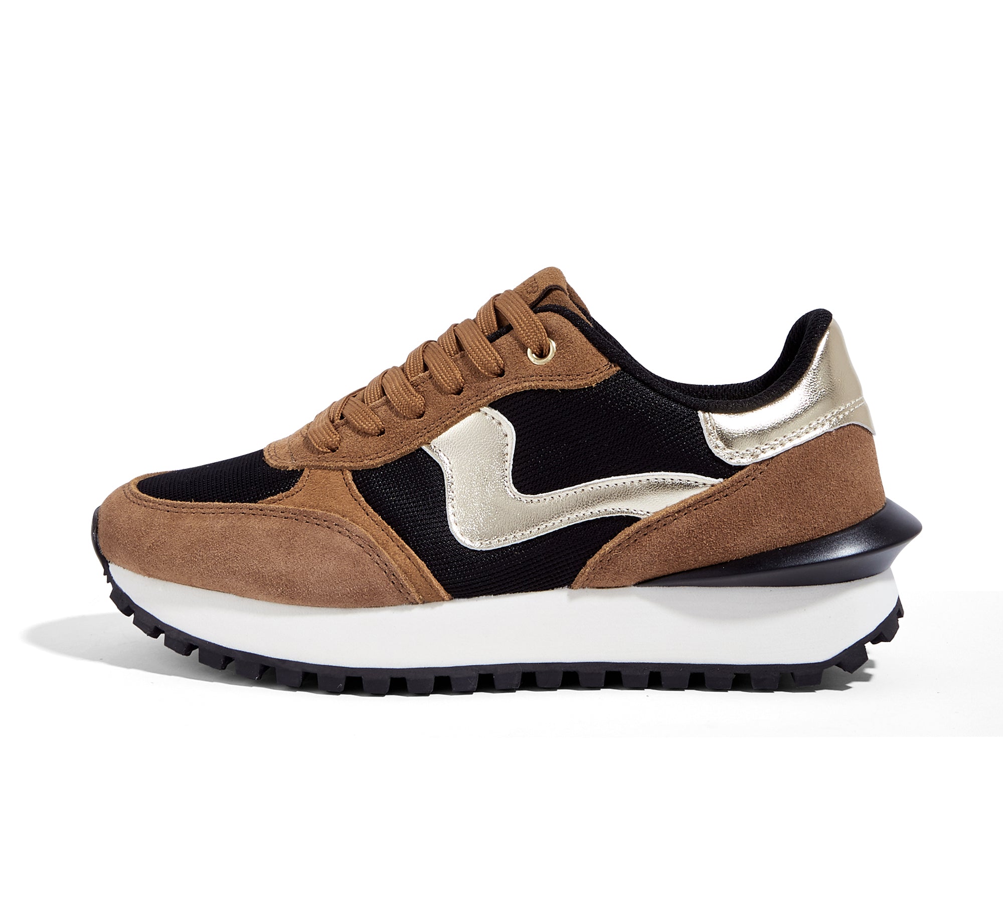 Retro Platform Sneakers | Women's Comfort Walking Shoes