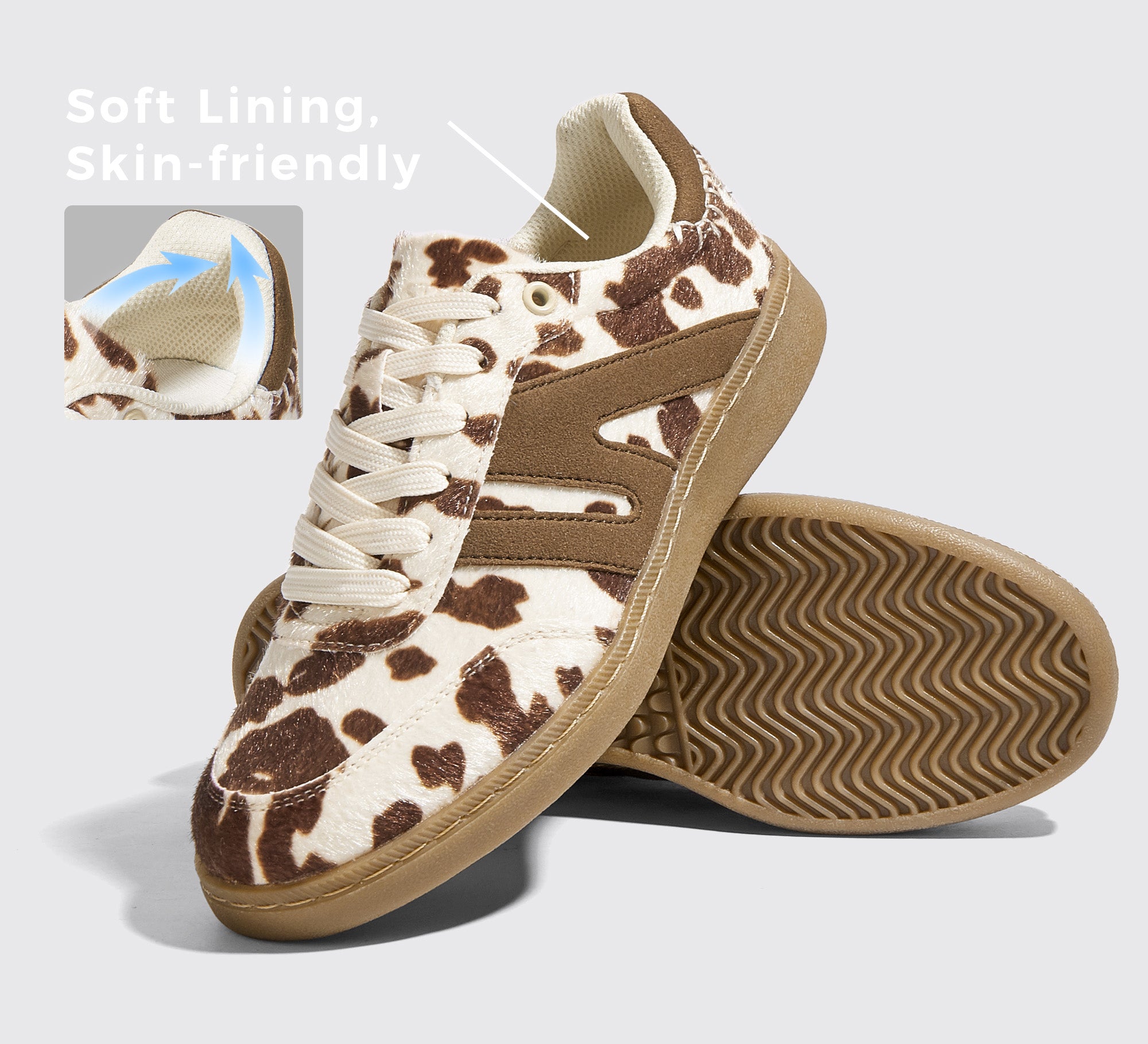 Women's Fashion Anti-Slip Leather Sneakers