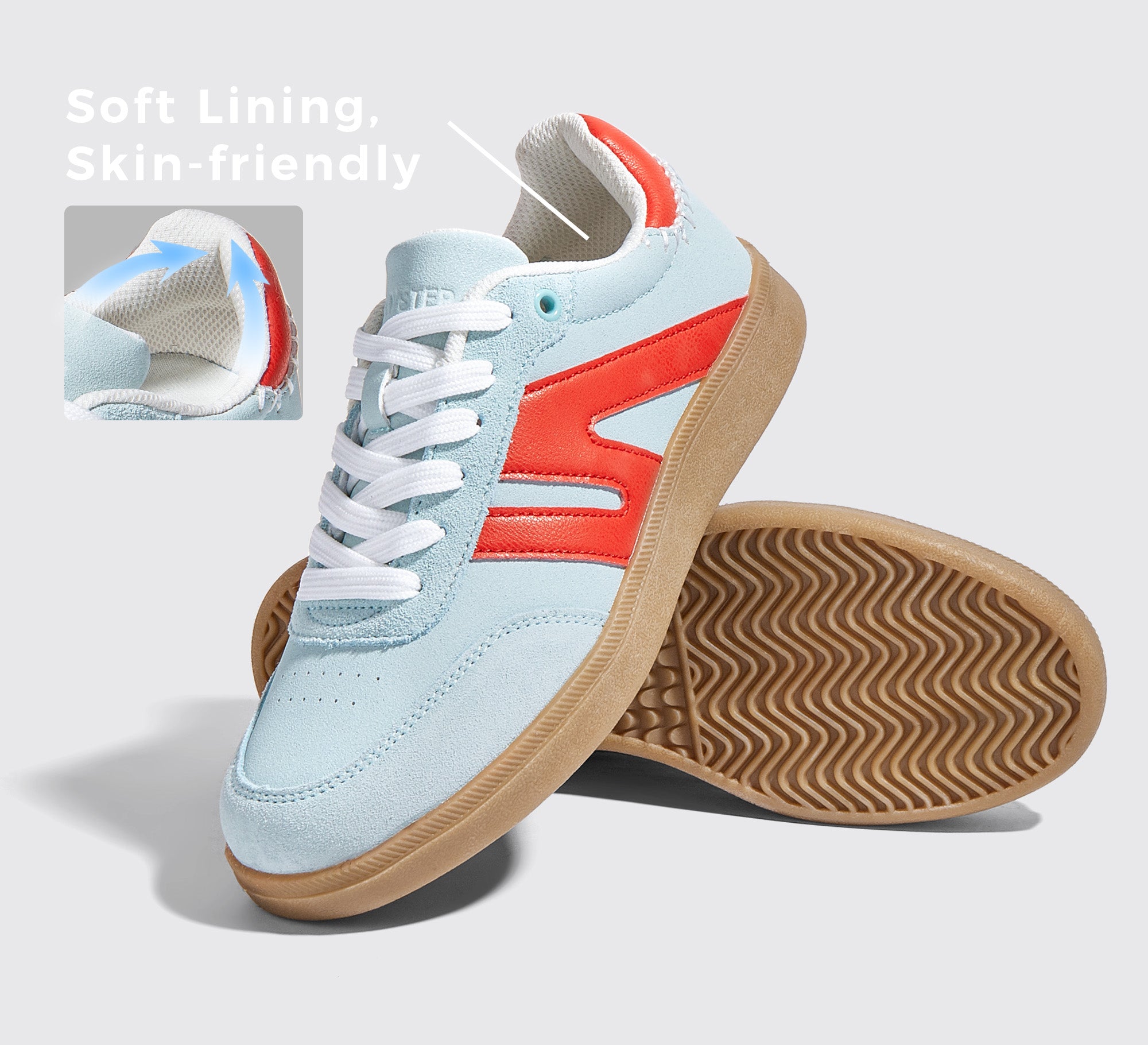 Women's Fashion Anti-Slip Leather Sneakers
