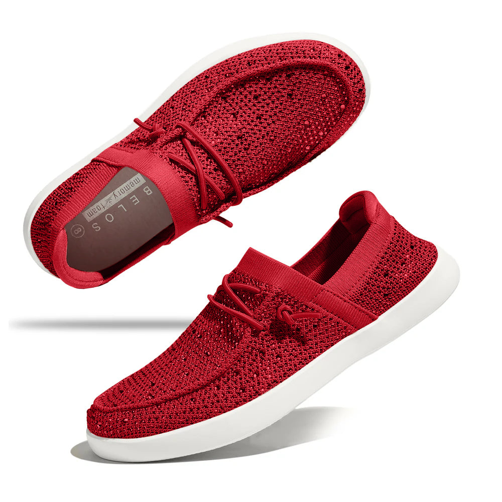 LuckyStep Rhinestone Slip-On Loafers