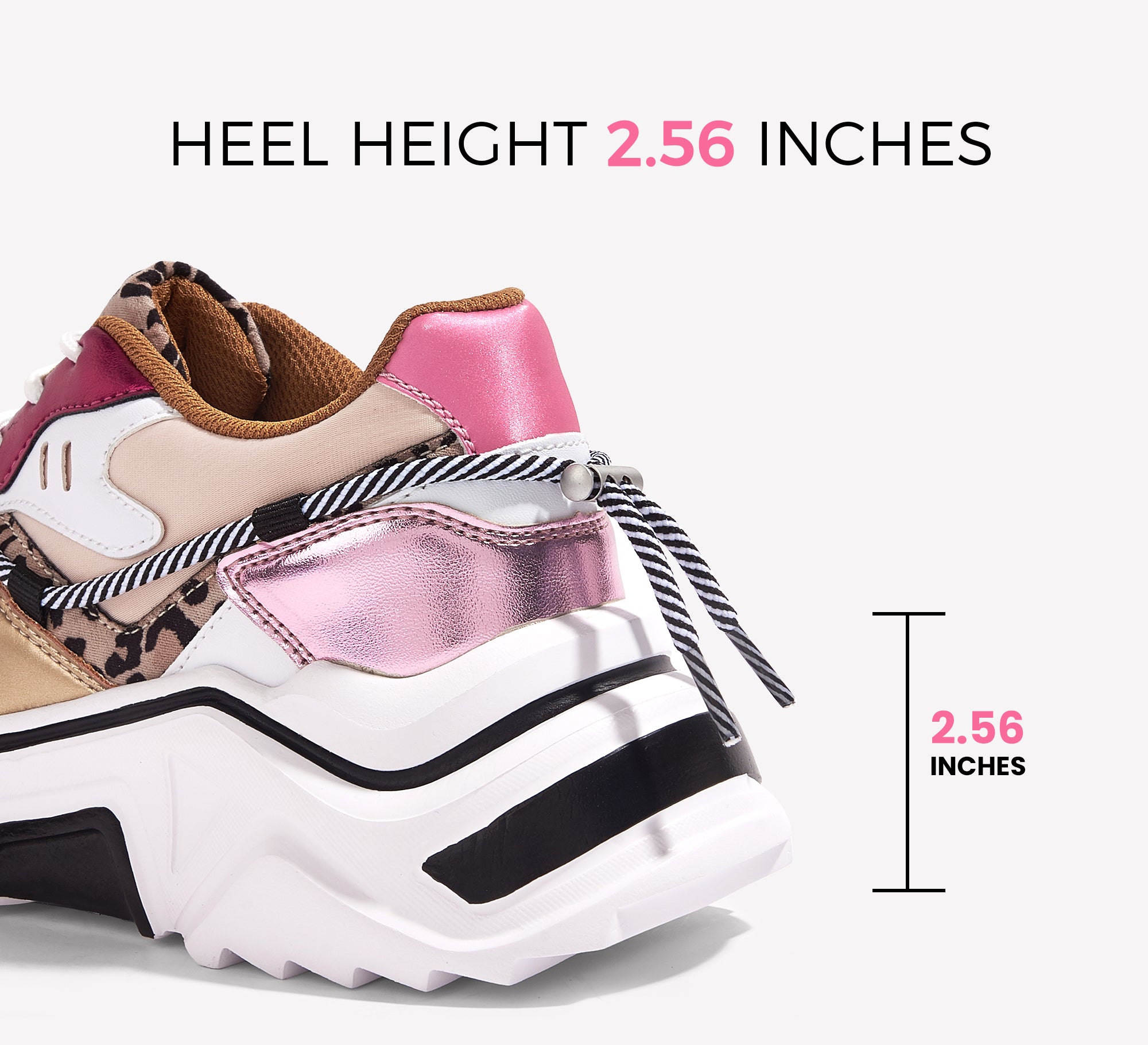 Retro Colorblock Platform Sneakers
