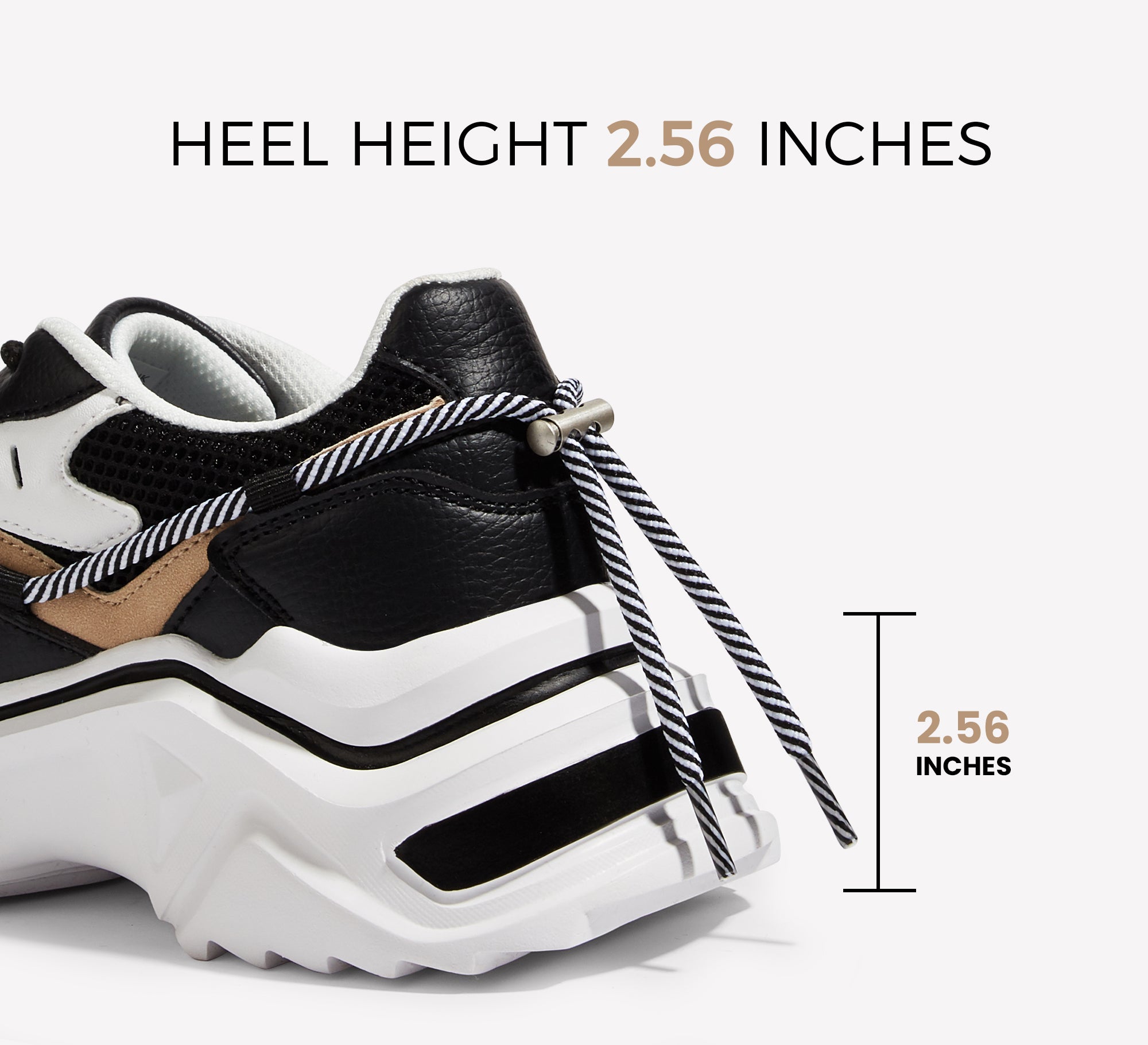 Retro Colorblock Platform Sneakers