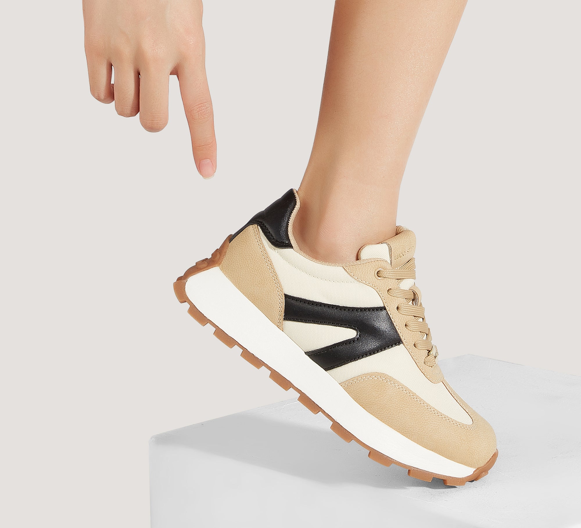 Lucky Step Women’s 1.81" Platform Sneakers