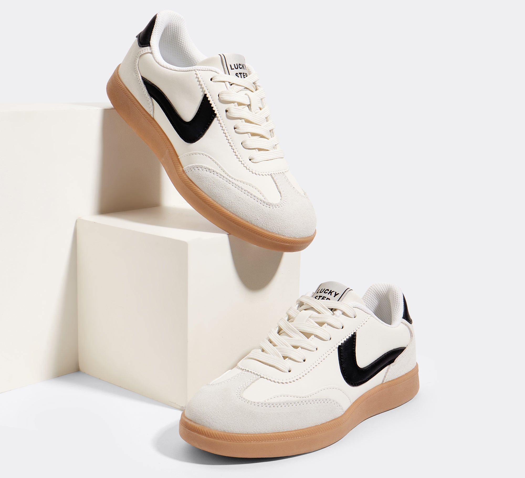 Women's Retro Sneakers - Non-Slip Comfort Walking Shoes
