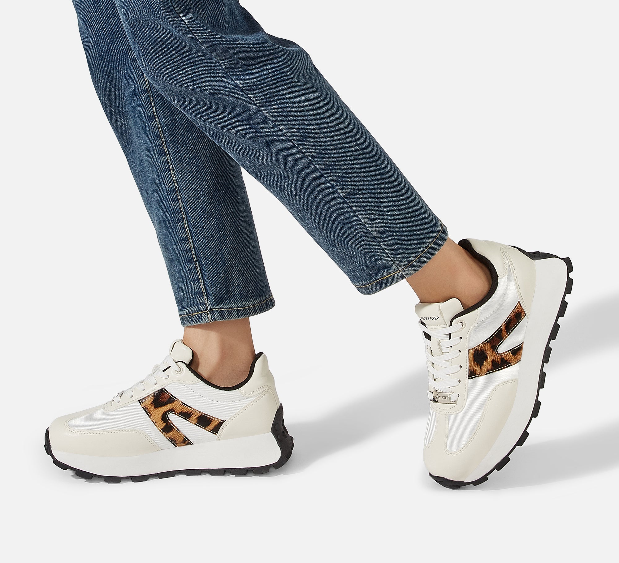 Lucky Step Women’s 1.81" Platform Sneakers