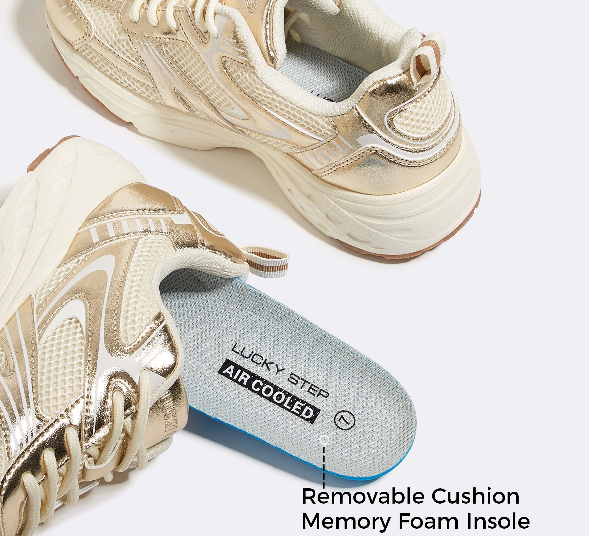 Women's Mesh Running Shoes - Lightweight Breathable Sneakers