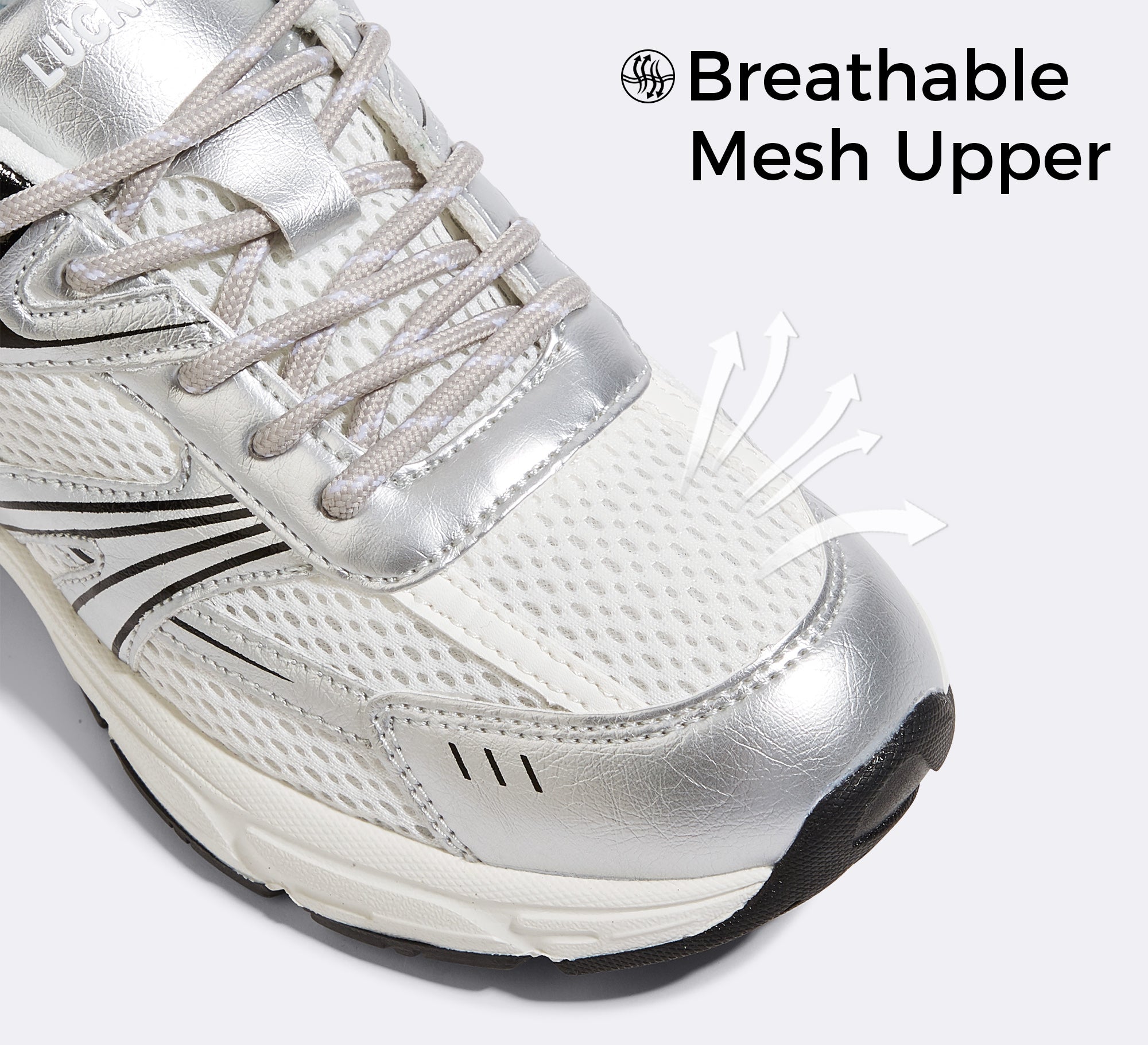 Women's Mesh Running Shoes - Lightweight Breathable Sneakers