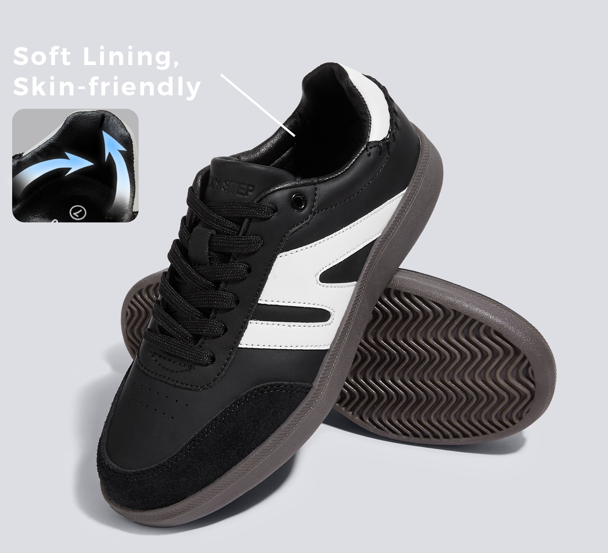 Women's Fashion Anti-Slip Leather Sneakers