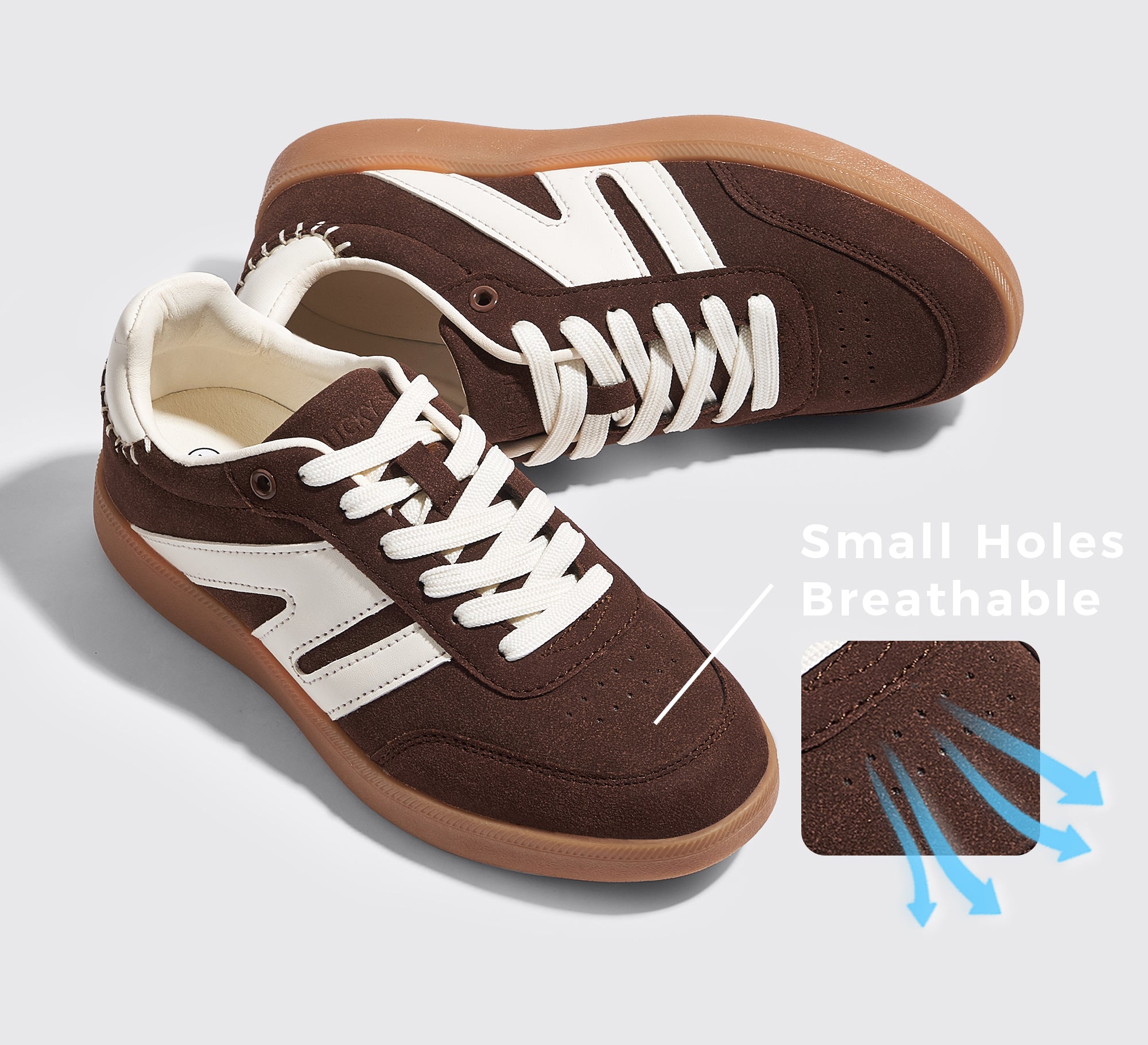 Women's Fashion Anti-Slip Leather Sneakers