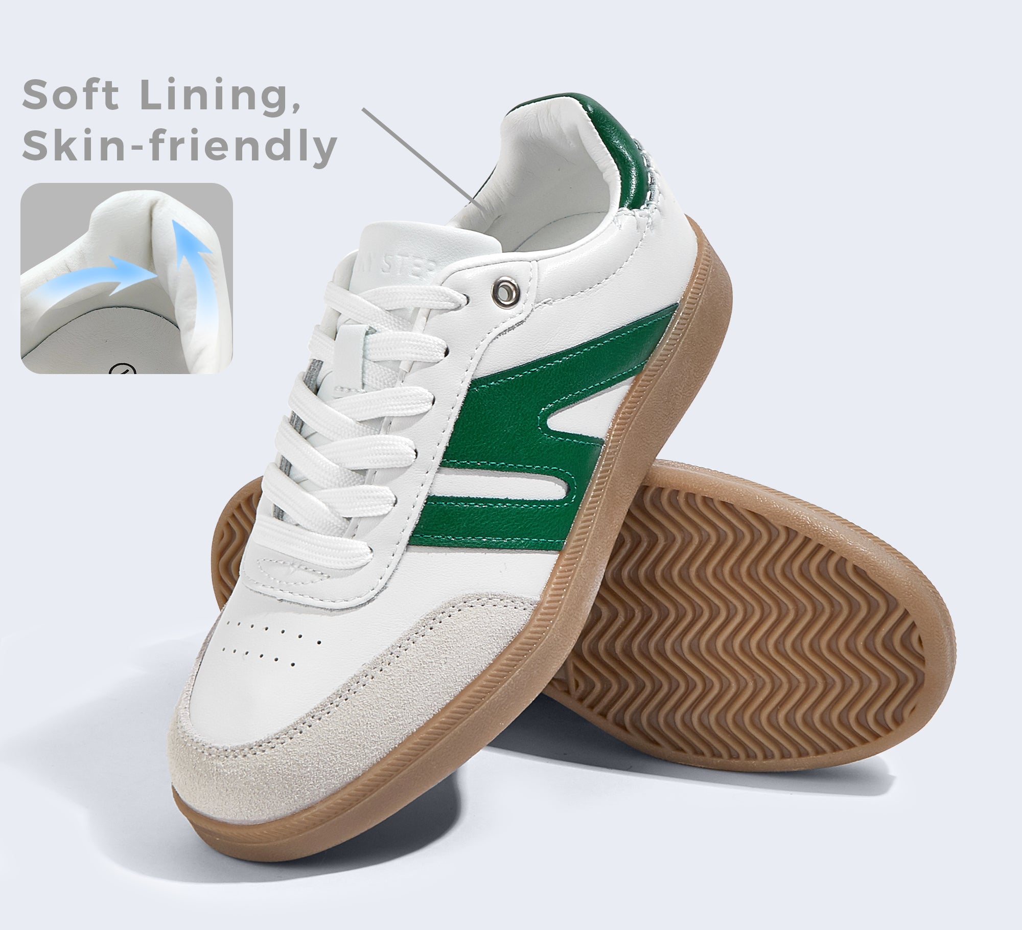 Women's Fashion Anti-Slip Leather Sneakers