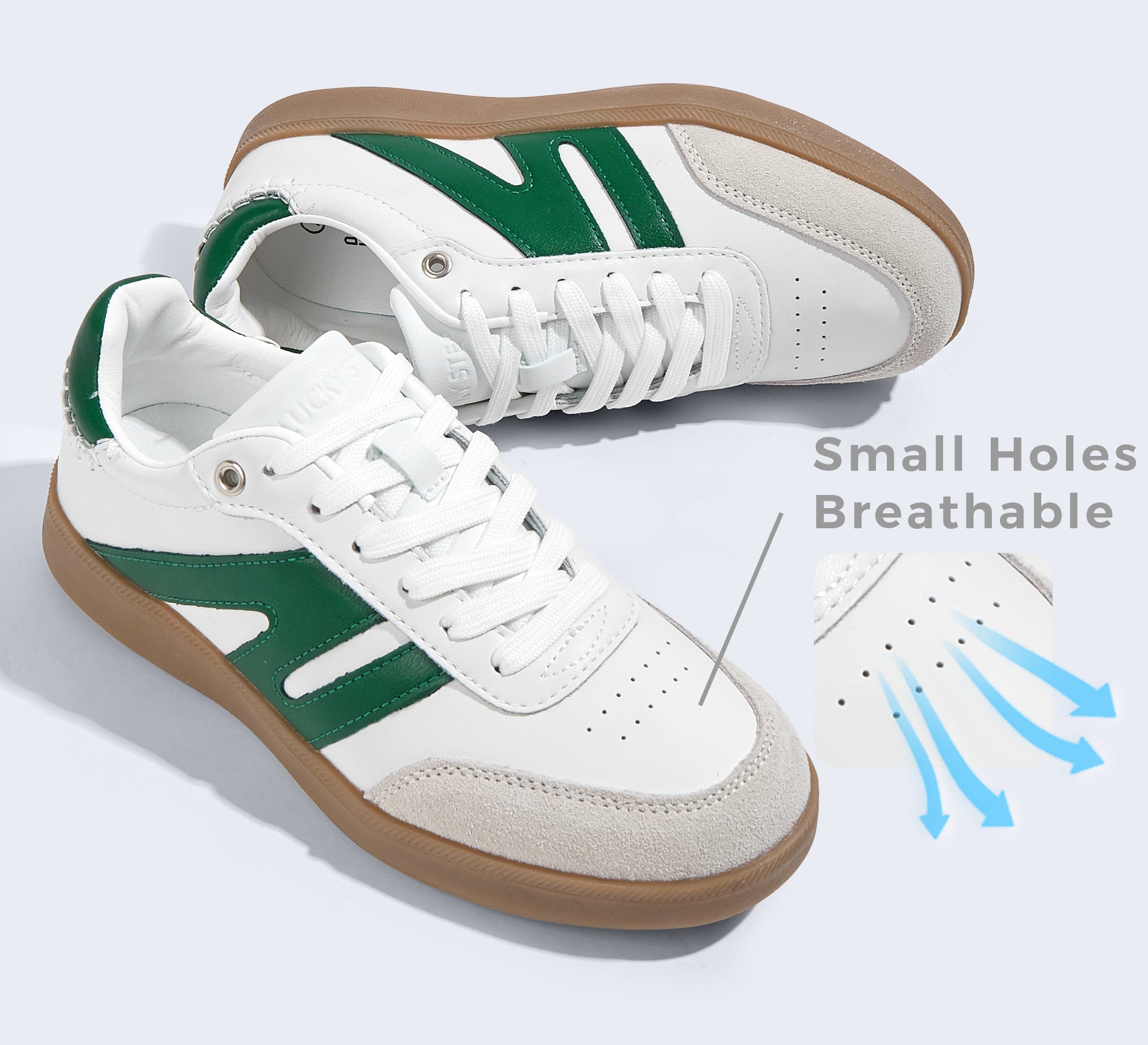 Women's Fashion Anti-Slip Leather Sneakers