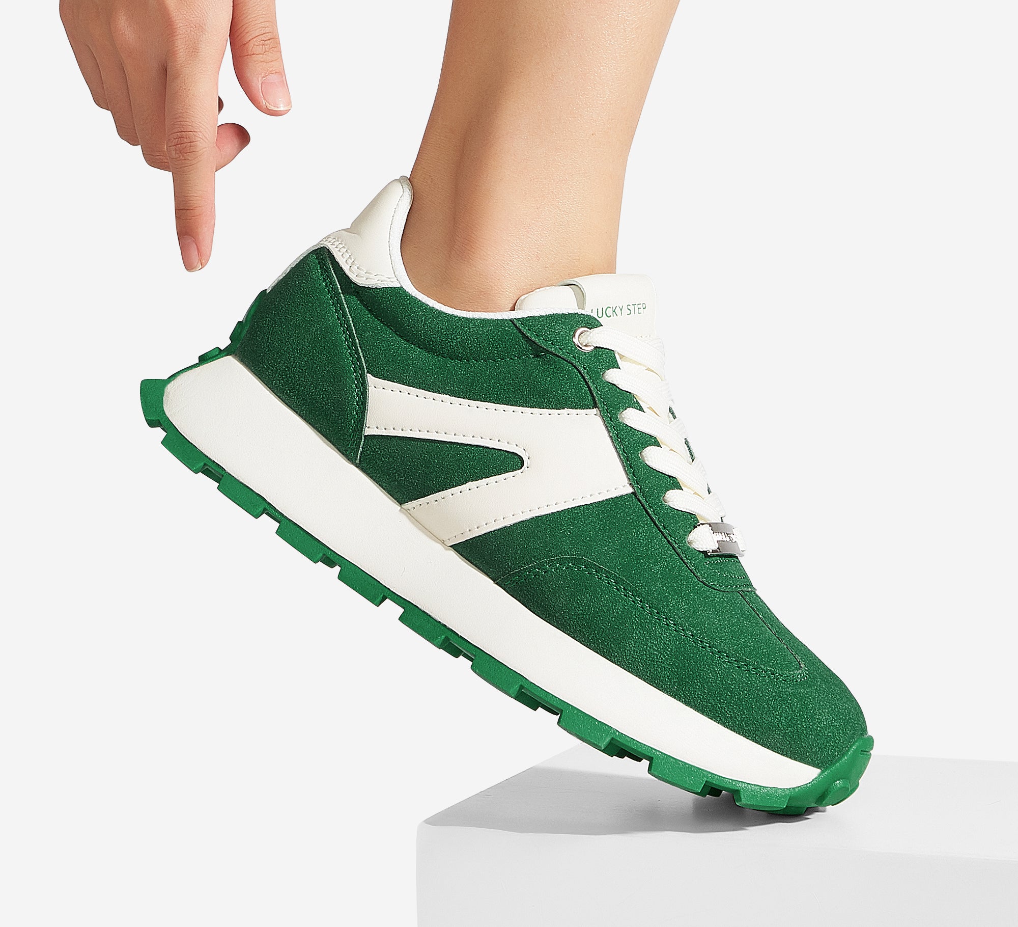Lucky Step Women’s 1.81" Platform Sneakers