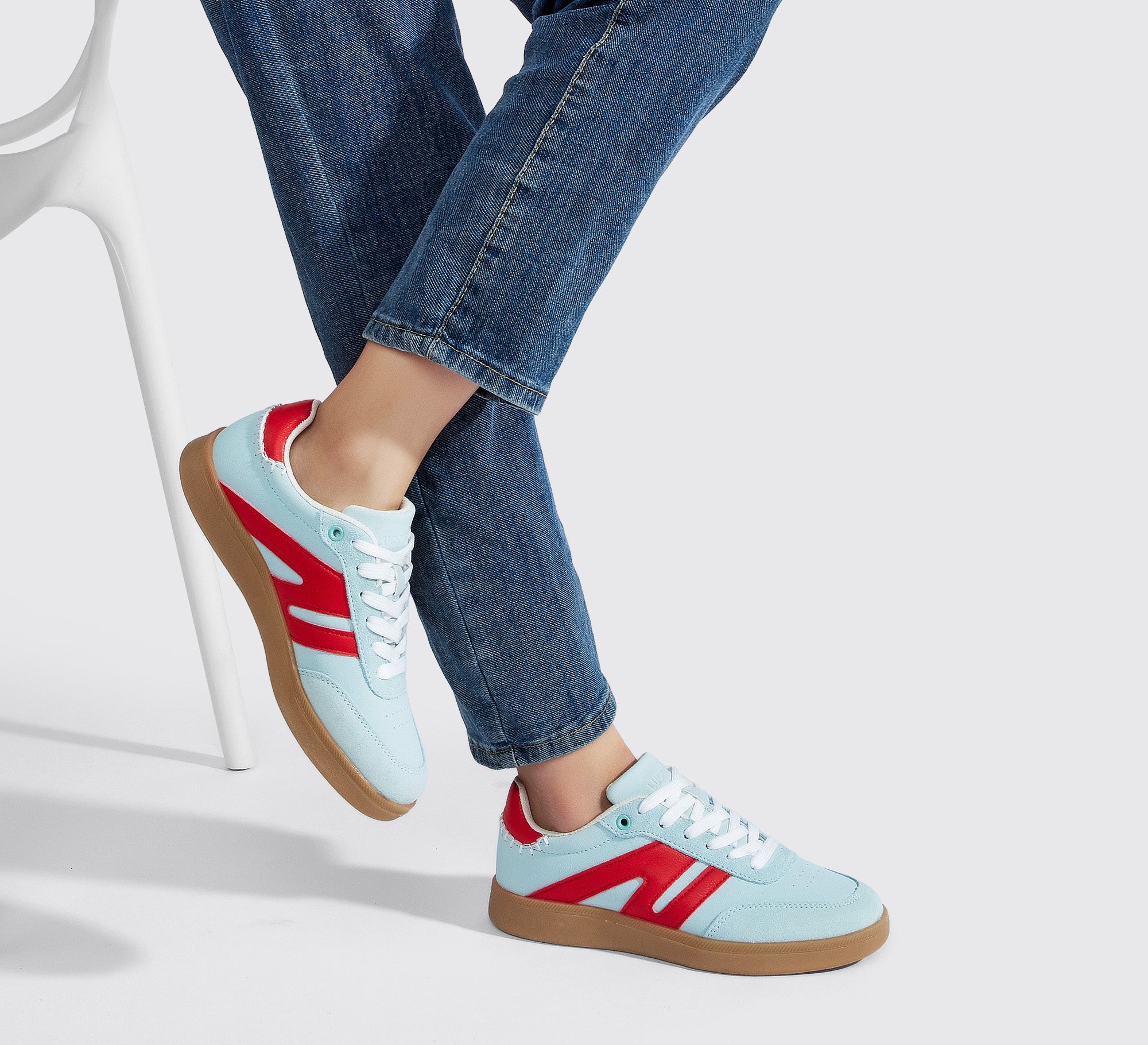 Women's Fashion Anti-Slip Leather Sneakers