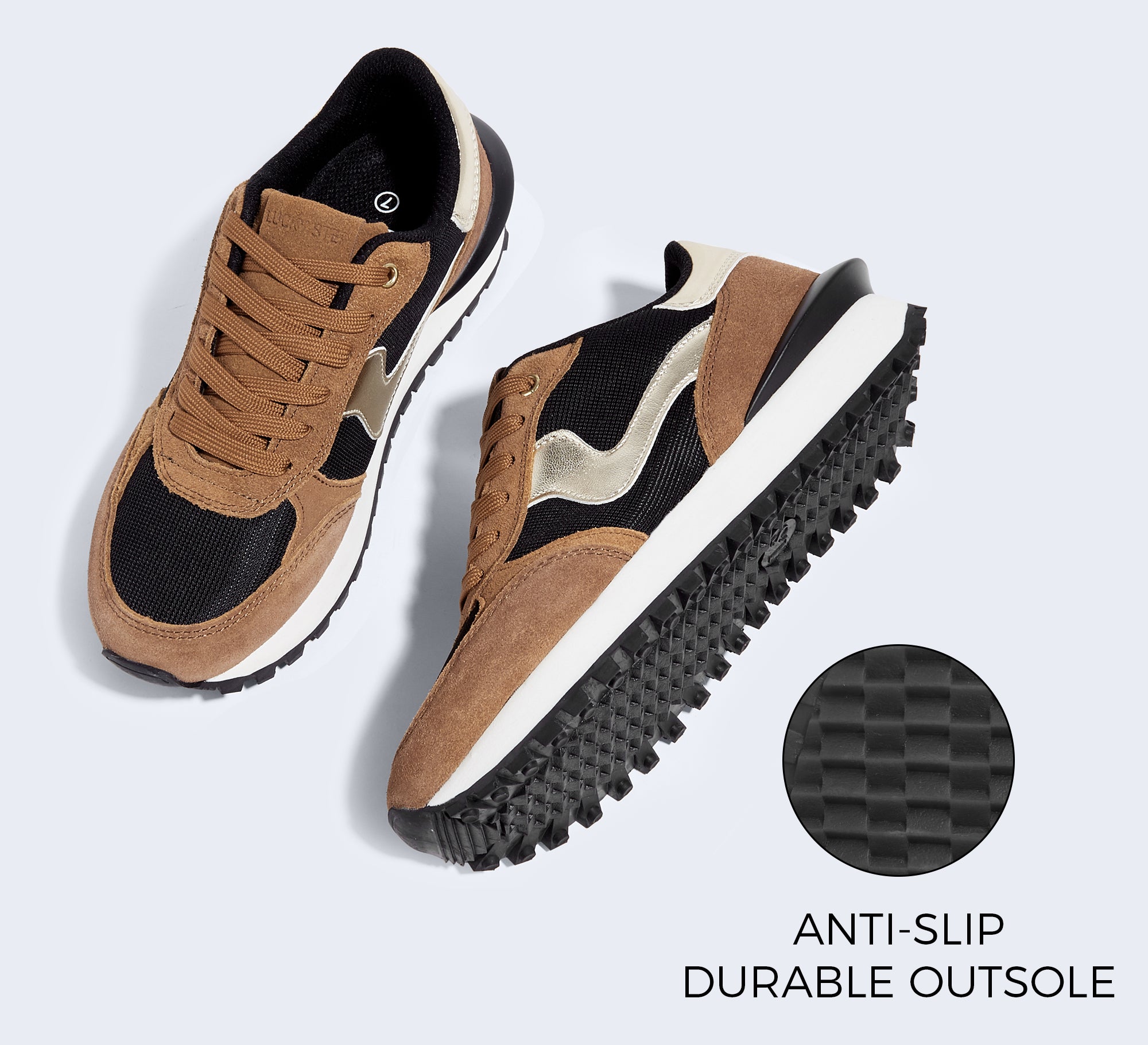 Retro Platform Sneakers | Women's Comfort Walking Shoes