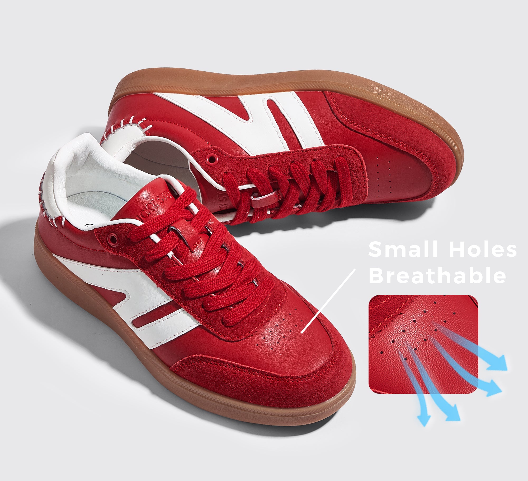 Women's Fashion Anti-Slip Leather Sneakers