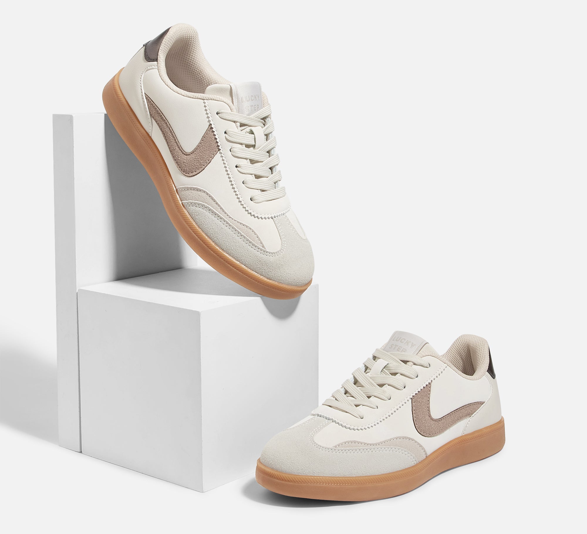 Women's Retro Sneakers - Non-Slip Comfort Walking Shoes