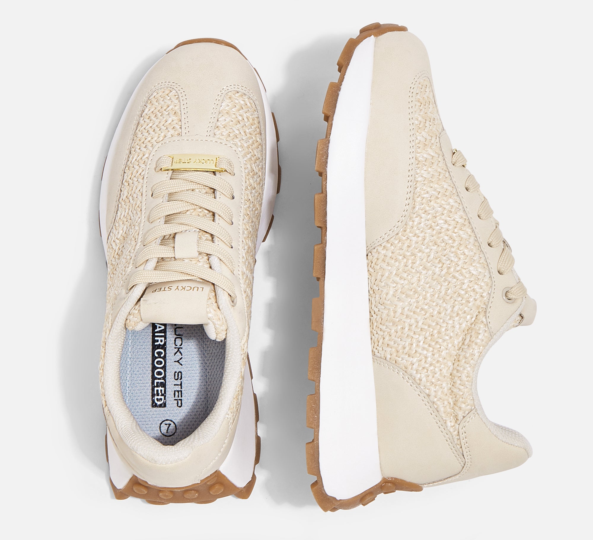 Lucky Step Women’s 1.81" Platform Sneakers