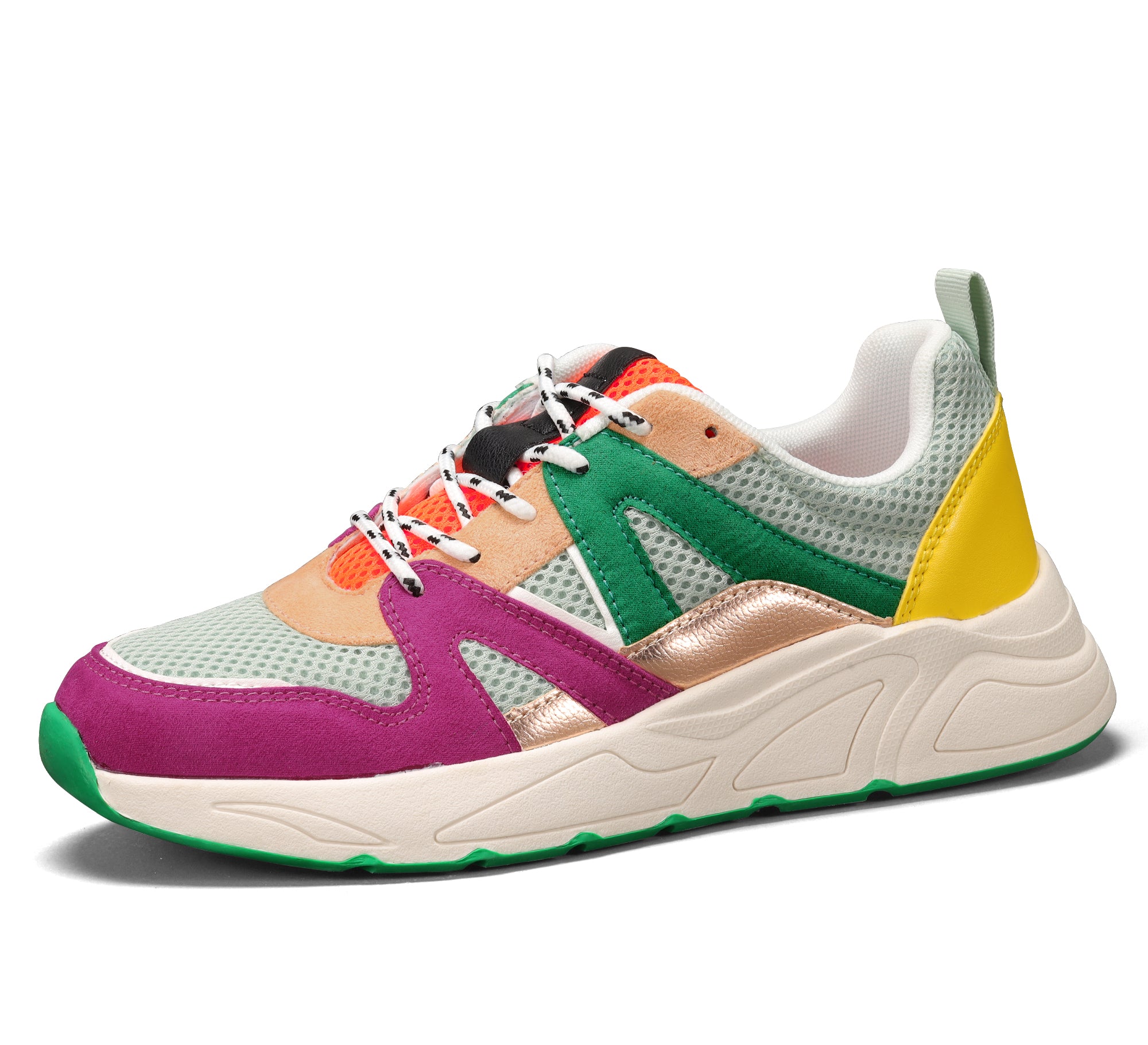 Chunky Leopard Platform Sneakers | Women's Retro Pull-On Walking Shoes