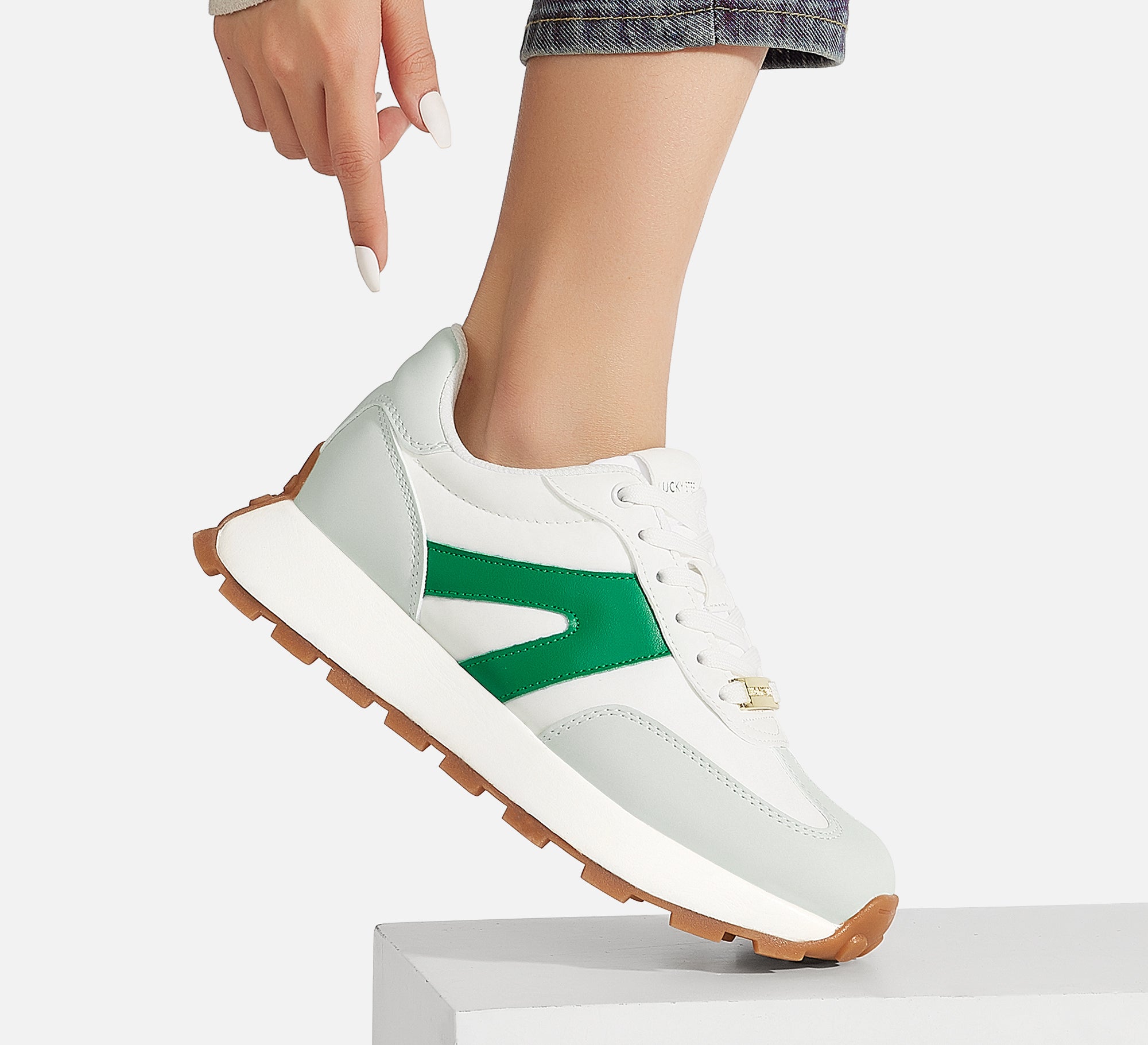 Lucky Step Women’s 1.81" Platform Sneakers