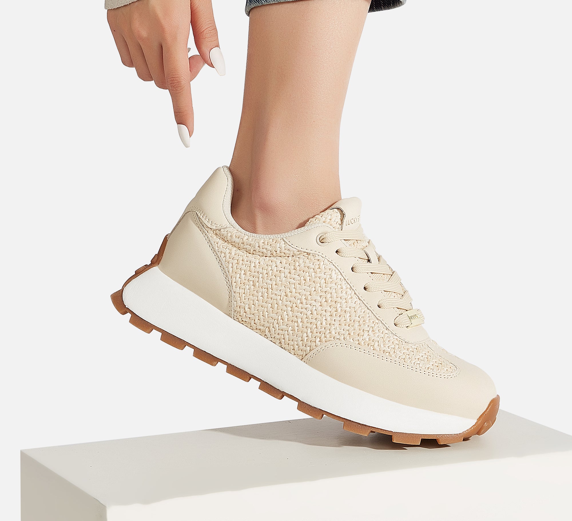 Lucky Step Women’s 1.81" Platform Sneakers