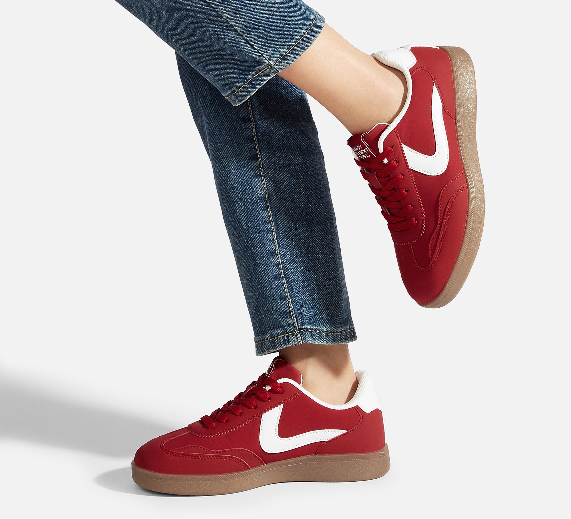 Women's Retro Sneakers - Non-Slip Comfort Walking Shoes