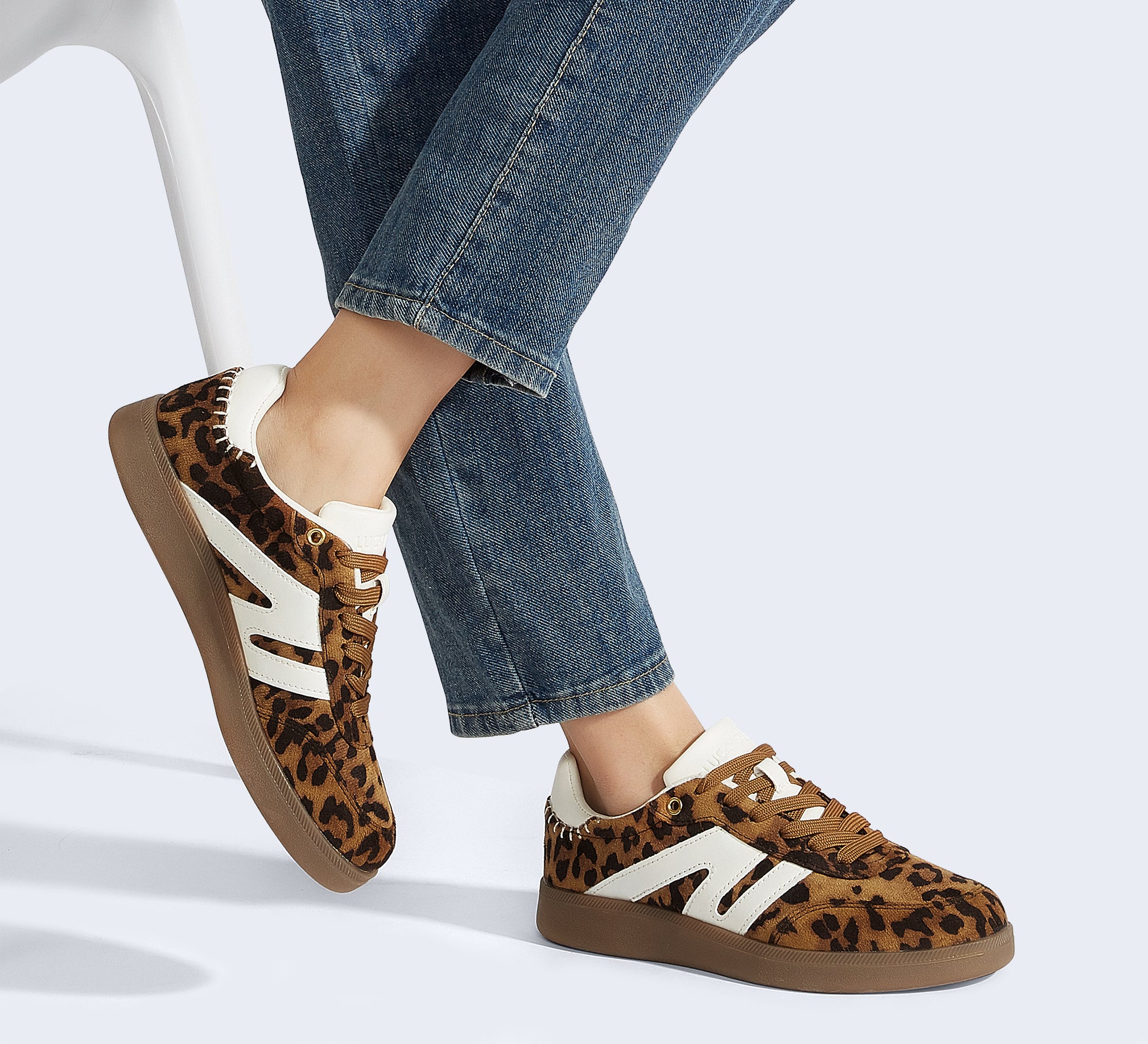 Women's Fashion Anti-Slip Leather Sneakers