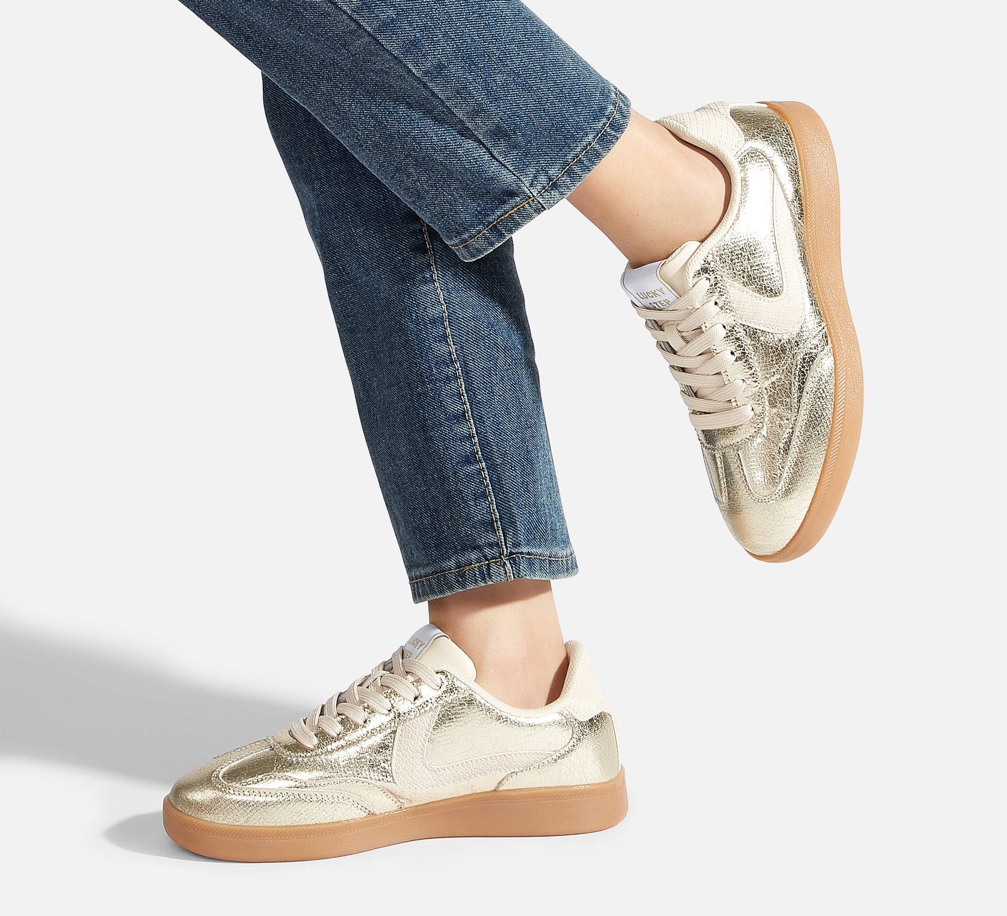 Women's Retro Sneakers - Non-Slip Comfort Walking Shoes