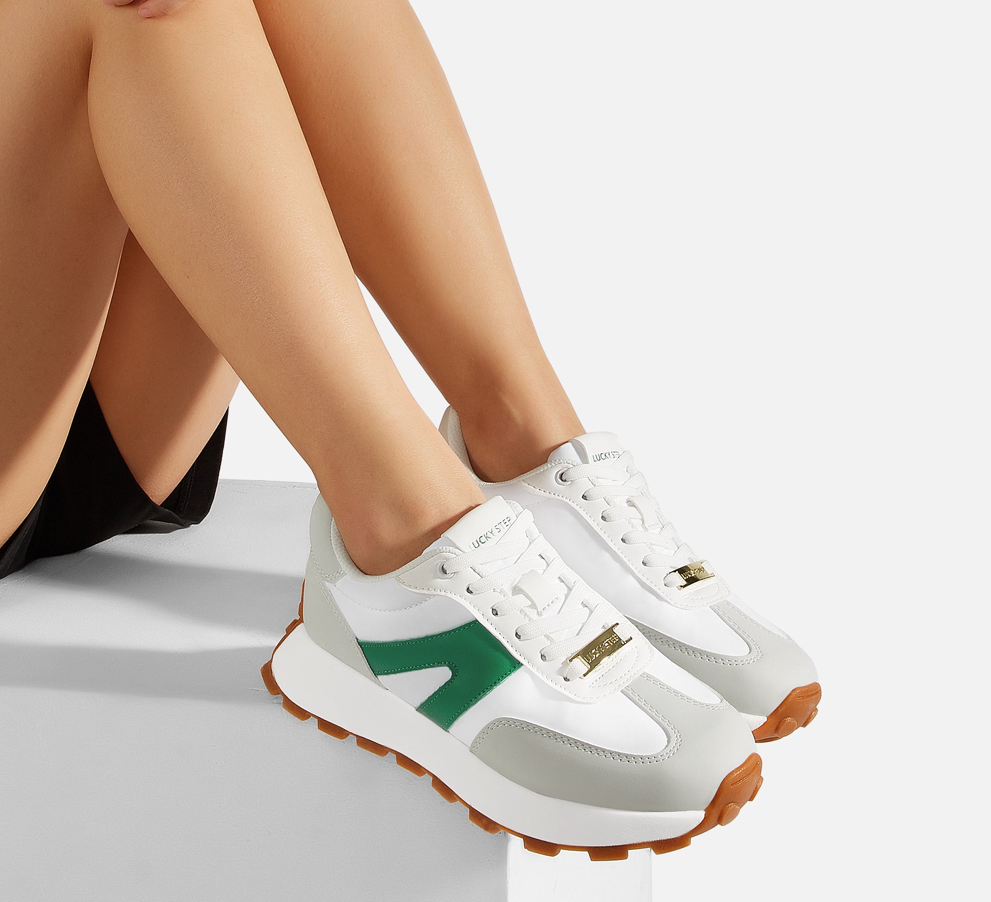 Lucky Step Women’s 1.81" Platform Sneakers