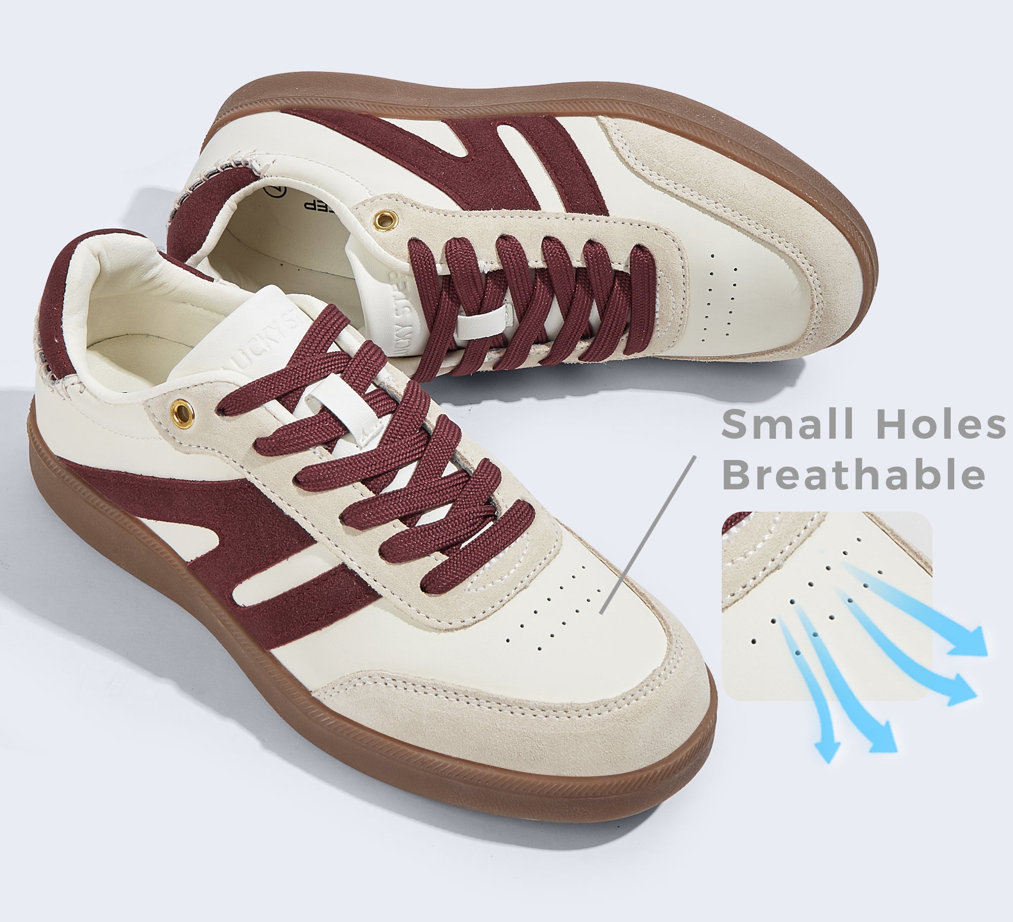 Women's Fashion Anti-Slip Leather Sneakers