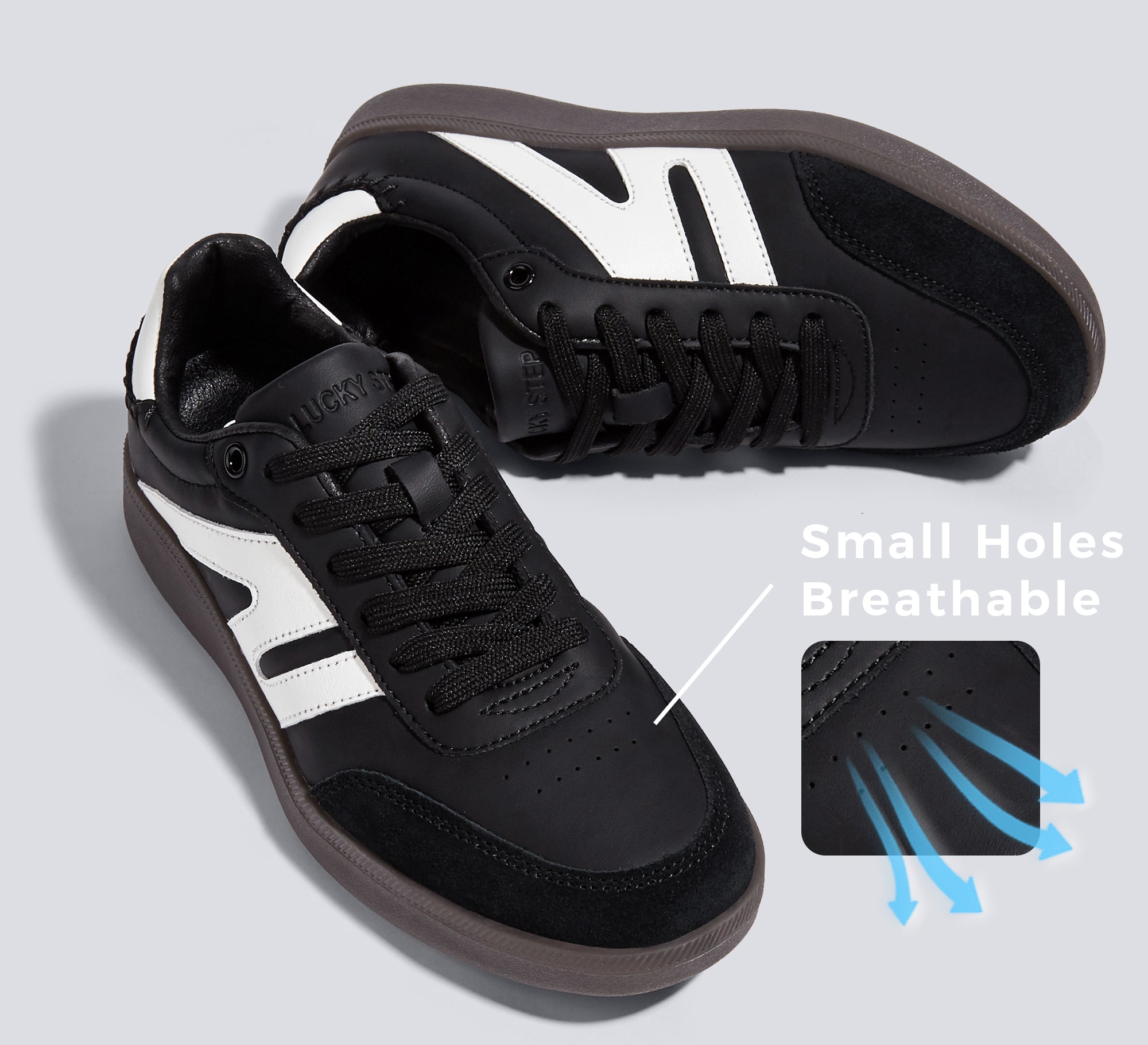 Women's Fashion Anti-Slip Leather Sneakers