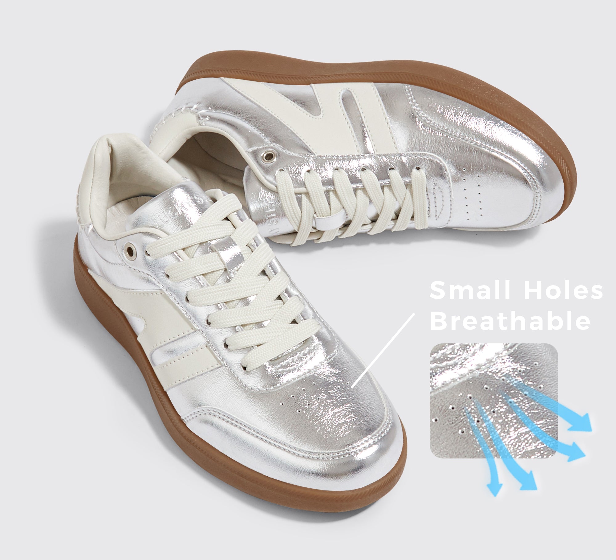 Women's Fashion Anti-Slip Leather Sneakers
