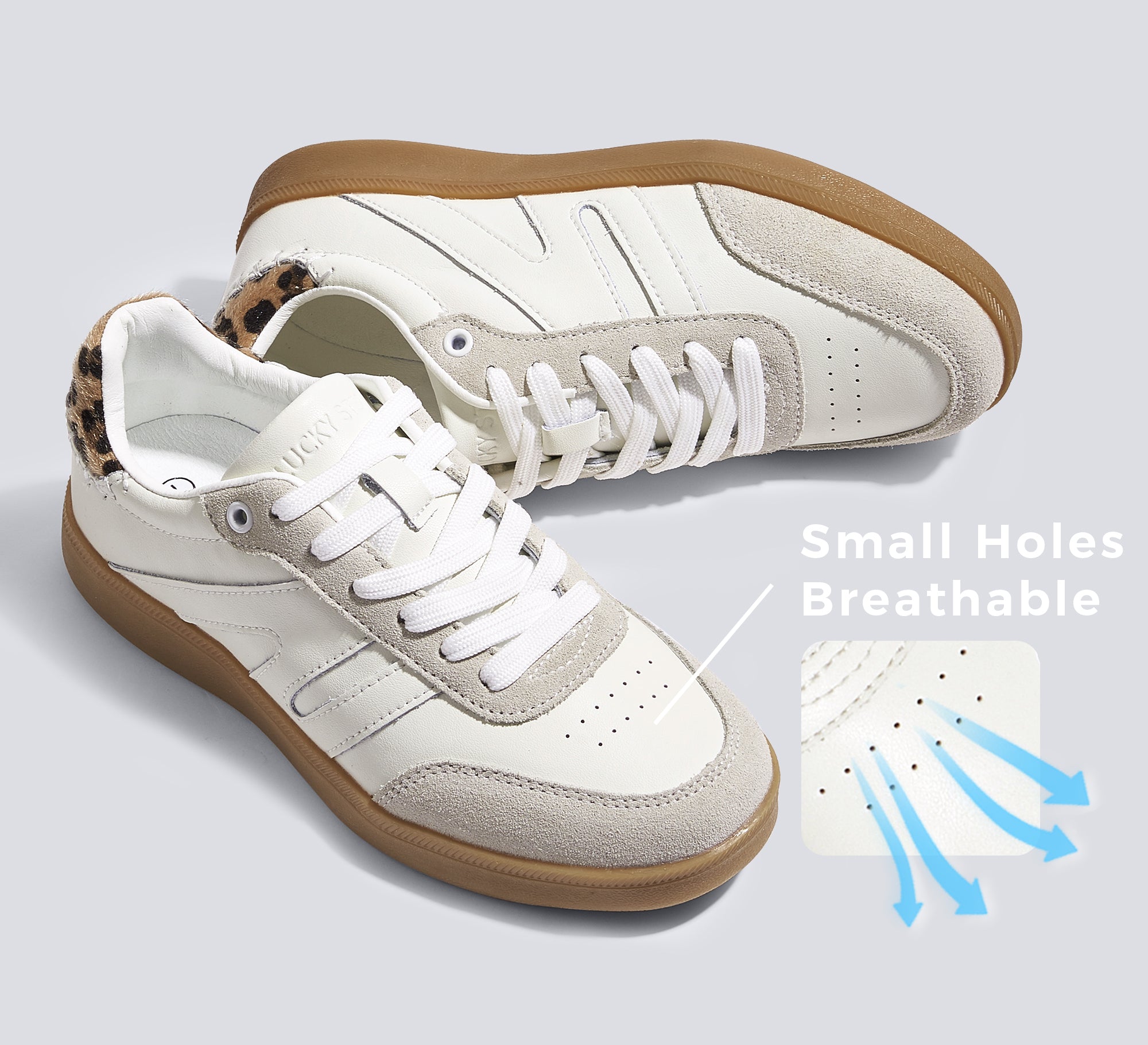 Women's Fashion Anti-Slip Leather Sneakers