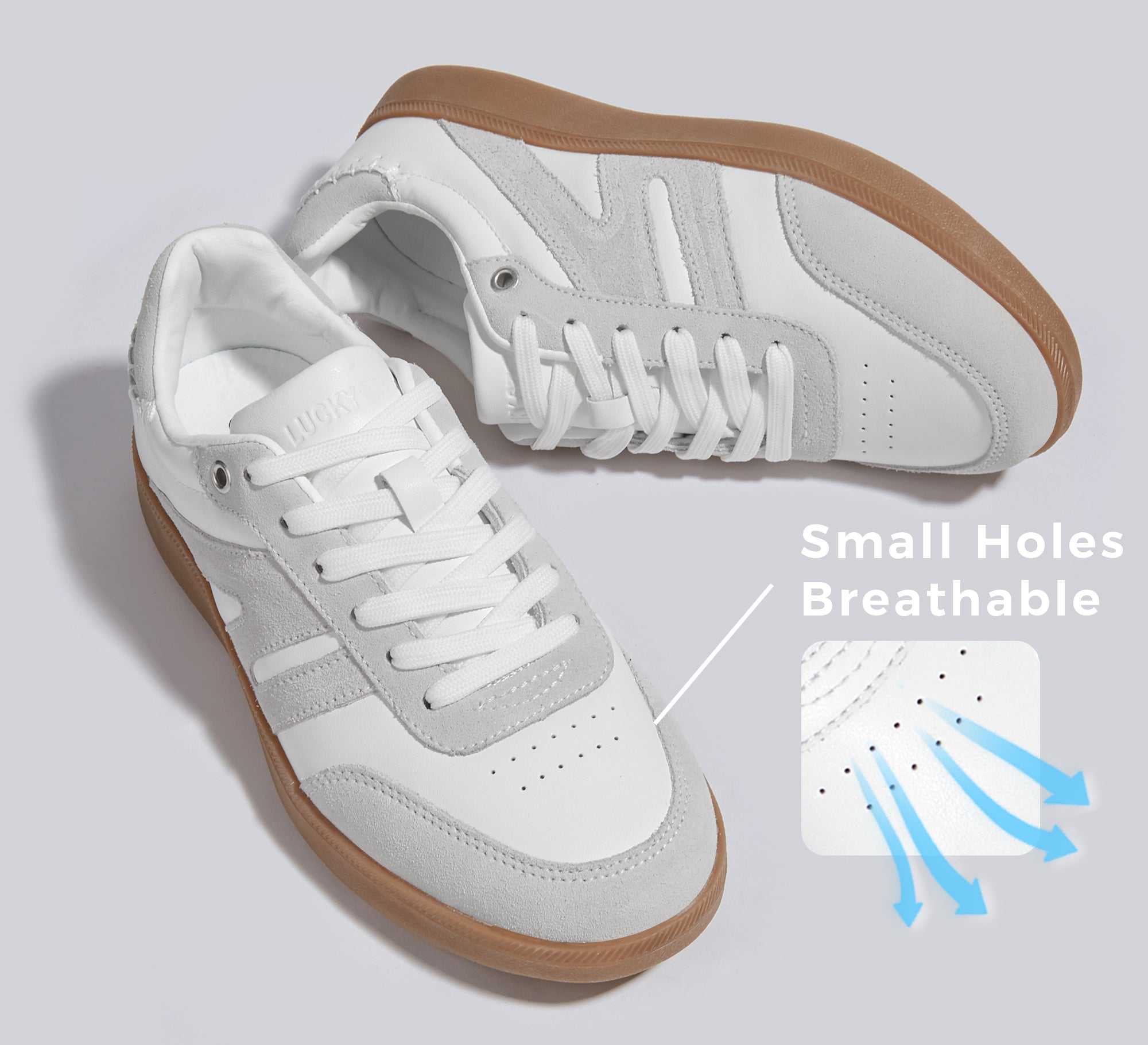 Women's Fashion Anti-Slip Leather Sneakers